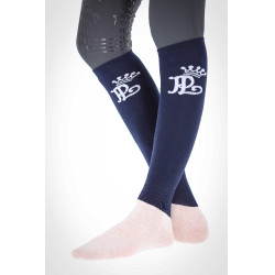 Penelope Wettkampf Socke Marine / Creme Blau