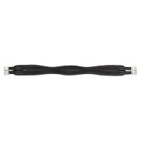 Sangle anti frottement embout élastique Contour Shires Noir