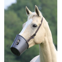 Plastikmaulkorb Shires Braun