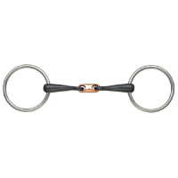 Doppelt gebrochenes Ringgebiss aus Kupfer Shires Doppelt gebrochenes Ringgebiss aus Kupfer Shires