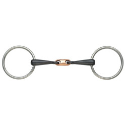 Doppelt gebrochenes Ringgebiss aus Kupfer Shires