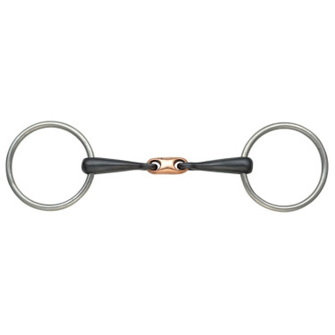 Doppelt gebrochenes Ringgebiss aus Kupfer Shires