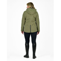 Damen-Fleecejacke WeatherBeeta Florence Two-For Nachtoliv / Schwarz Damen-Fleecejacke WeatherBeeta Florence Two-For Nachtoliv / Schwarz