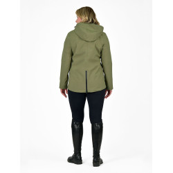 Damen-Fleecejacke WeatherBeeta Florence Two-For Nachtoliv / Schwarz Damen-Fleecejacke WeatherBeeta Florence Two-For Nachtoliv / Schwarz