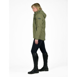 Damen-Fleecejacke WeatherBeeta Florence Two-For Nachtoliv / Schwarz Damen-Fleecejacke WeatherBeeta Florence Two-For Nachtoliv / Schwarz