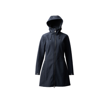 Lange beheizbare Winterjacke Jadine Horze Marine Marineblau Lange beheizbare Winterjacke Jadine Horze Marine Marineblau