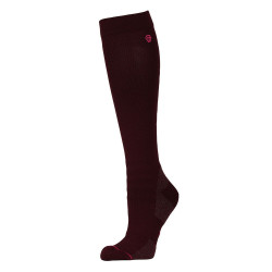 WeatherBeeta Kompressions-Kniestrümpfe Brombeere / leuchtendes Rosa