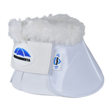 Glocken mit Lammfell WeatherBeeta Tough-Tec Impact Fleece Trim Weiß / weiß Wei&amp;szlig;