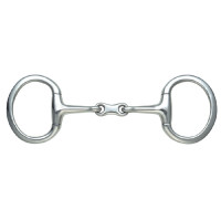 Shires Olivenkopfgebiss mit doppelter Unterbrechung Edelstahl Shires Olivenkopfgebiss mit doppelter Unterbrechung Edelstahl