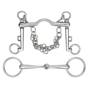 Shires-Kandarengebiss-Set Edelstahl Shires-Kandarengebiss-Set Edelstahl