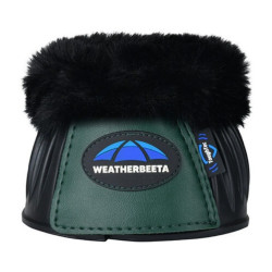 Weatherbeeta Tough-Tec Prime Gummiglocken mit Fleecefutter Schwarz / Waldgrün