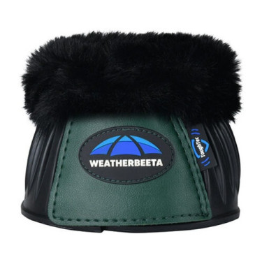 Weatherbeeta Tough-Tec Prime Gummiglocken mit Fleecefutter Schwarz / Waldgrün