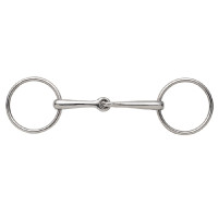 Einfach gebrochenes Ringgebiss Shire Edelstahl Einfach gebrochenes Ringgebiss Shire Edelstahl