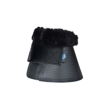 Weatherbeeta Tough-Tec Hufglocken mit Fleeceborte Schwarz