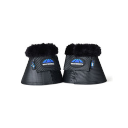 Weatherbeeta Tough-Tec Hufglocken mit Fleeceborte Schwarz