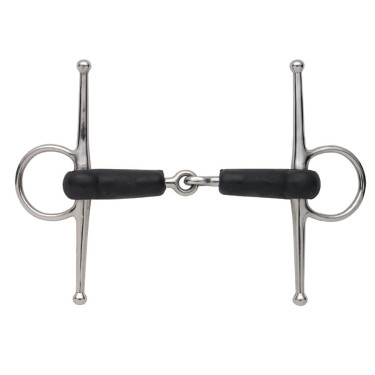Reitgebiss Gummi mit Fullcheeks Shires – Equi-Clic
