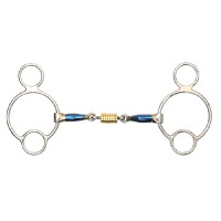 Shires Universalgebiss mit Rolle – Reitzubehör Shires Universalgebiss mit Rolle – Reitzubehör