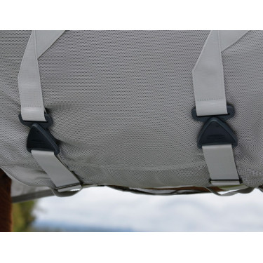 Weatherbeeta ComFiTec Dual Shield wasserdichte Fliegendecke mit abnehmbarem Halsteil Blau / Grau Weatherbeeta ComFiTec Dual Shield wasserdichte Fliegendecke mit abnehmbarem Halsteil Blau / Grau