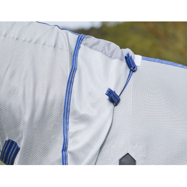 WeatherBeeta ComFiTec Airflow II Fliegendecke mit abnehmbarem Halsstück Grau / Blau / Grau WeatherBeeta ComFiTec Airflow II Fliegendecke mit abnehmbarem Halsstück Grau / Blau / Grau