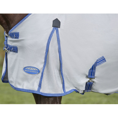 WeatherBeeta ComFiTec Airflow II Fliegendecke mit abnehmbarem Halsstück Grau / Blau / Grau WeatherBeeta ComFiTec Airflow II Fliegendecke mit abnehmbarem Halsstück Grau / Blau / Grau