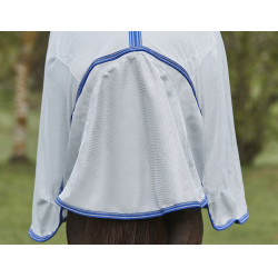 WeatherBeeta ComFiTec Airflow II Fliegendecke mit abnehmbarem Halsstück Grau / Blau / Grau WeatherBeeta ComFiTec Airflow II Fliegendecke mit abnehmbarem Halsstück Grau / Blau / Grau