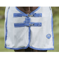 WeatherBeeta ComFiTec Airflow II Fliegendecke mit abnehmbarem Halsstück Grau / Blau / Grau WeatherBeeta ComFiTec Airflow II Fliegendecke mit abnehmbarem Halsstück Grau / Blau / Grau