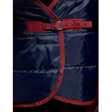 Weatherbeeta ComFiTec 210D Channel 100 g Stalldecke Marine / Burgunder Weatherbeeta ComFiTec 210D Channel 100 g Stalldecke Marine / Burgunder