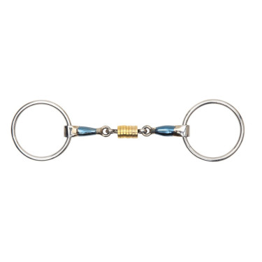 Einfache Trense mit Rolle Shires Einfache Trense mit Rolle Shires