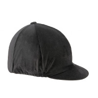 Toque casque équitation velours Shires Noir Toque casque équitation velours Shires Noir