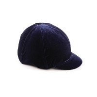 Samtüberzug für Reithelm Velveteen Shires Marineblau Samtüberzug für Reithelm Velveteen Shires Marineblau