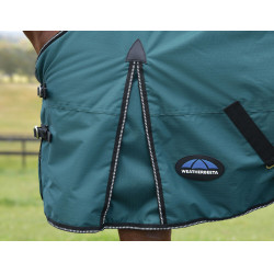 Weatherbeeta ComFiTec Classic Turnout-Decke 220 g Waldgrün / Schwarz Grün Weatherbeeta ComFiTec Classic Turnout-Decke 220 g Waldgrün / Schwarz Grün