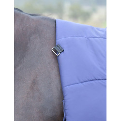 Weatherbeeta ComFiTec Essential Turnout 220g Combo-Decke Marine / Burgunder Marineblau