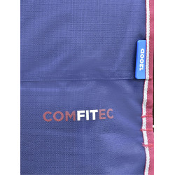 WeatherBeeta ComFiTec Essential Turnout 220 g Decke mit abnehmbarem Halsteil Marine / Burgunder