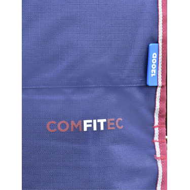 WeatherBeeta ComFiTec Essential Turnout 220 g Decke mit abnehmbarem Halsteil Marine / Burgunder WeatherBeeta ComFiTec Essential Turnout 220 g Decke mit abnehmbarem Halsteil Marine / Burgunder