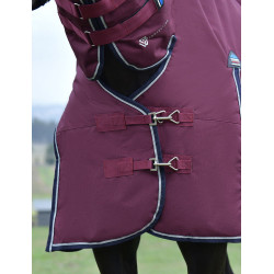 Weatherbeeta ComFiTec Essential Turnout 360g Combo-Decke Burgund / Marine Rot Weatherbeeta ComFiTec Essential Turnout 360g Combo-Decke Burgund / Marine Rot