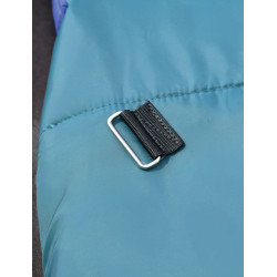 Weatherbeeta ComFiTec Plus Dynamic Regendecke 220 g mit hohem Hals Waldgrün / Marineblau Gr&amp;amp;amp;amp;amp;amp;amp;amp;