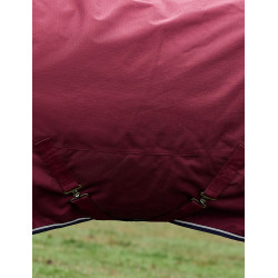 Weatherbeeta ComFiTec Prelim Turnout 220 g Decke Burgund / Marine