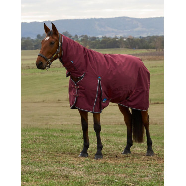 Weatherbeeta ComFiTec Prelim Turnout Combo 220 g Decke Burgund / Marine Weatherbeeta ComFiTec Prelim Turnout Combo 220 g Decke Burgund / Marine