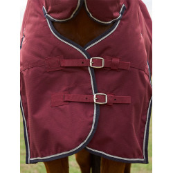 Weatherbeeta ComFiTec Prelim Turnout Combo 220 g Decke Burgund / Marine