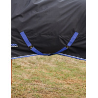 WeatherBeeta ComFiTec Tyro Turnout-Decke 220 g Schwarz / Kobaltblau WeatherBeeta ComFiTec Tyro Turnout-Decke 220 g Schwarz / Kobaltblau