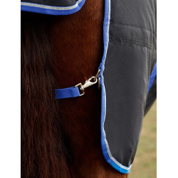 WeatherBeeta ComFiTec Tyro Turnout-Decke 220 g Schwarz / Kobaltblau