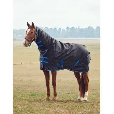 Weatherbeeta ComFiTec Tyro Turnout 220 g Combo-Decke für Pferde Schwarz / Kobaltblau Weatherbeeta ComFiTec Tyro Turnout 220 g Combo-Decke für Pferde Schwarz / Kobaltblau