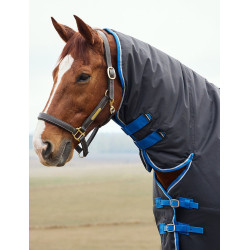 Weatherbeeta ComFiTec Tyro Turnout 220 g Combo-Decke für Pferde Schwarz / Kobaltblau