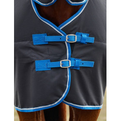 Weatherbeeta ComFiTec Tyro Turnout 220 g Combo-Decke für Pferde Schwarz / Kobaltblau