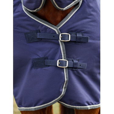 Weatherbeeta ComFiTec Tyro Turnout 220 g Combo-Decke für Pferde Marine / Anthrazit Marineblau