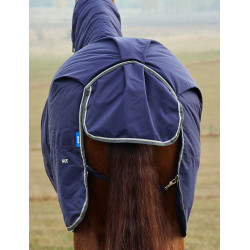 Weatherbeeta ComFiTec Tyro Turnout 50 g Kombi-Decke mit Halsteil Marine / Anthrazit