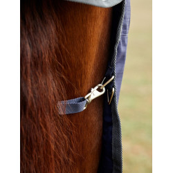 Weatherbeeta ComFiTec Tyro Turnout 50 g Kombi-Decke mit Halsteil Marine / Anthrazit