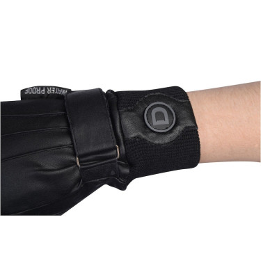 Wasserdichte Dublin-Handschuhe mit Thinsulate Schwarz Wasserdichte Dublin-Handschuhe mit Thinsulate Schwarz