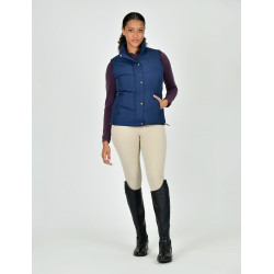 Damen ärmellose gesteppte Weste Dublin Patrice Marineakademie