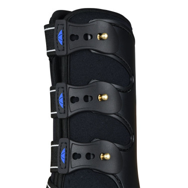 Dressurgamaschen WeatherBeeta Hartschale Tough-Tec Schwarz